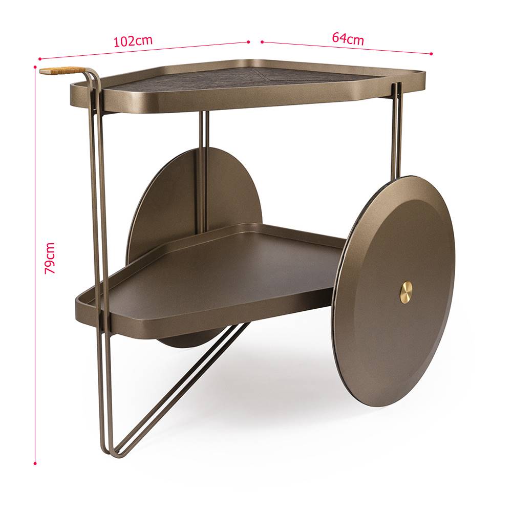CARRINHO BAR ALAMO LAMINA BRONZE +  TRAMA Recouro Mescla Cinza + BRONZE - 4.jpg
